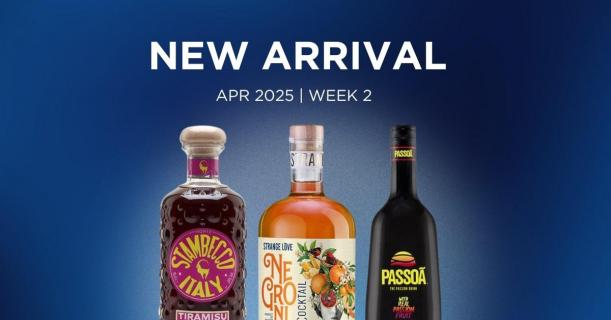 New Arrival Spirits April 2025 Week 2