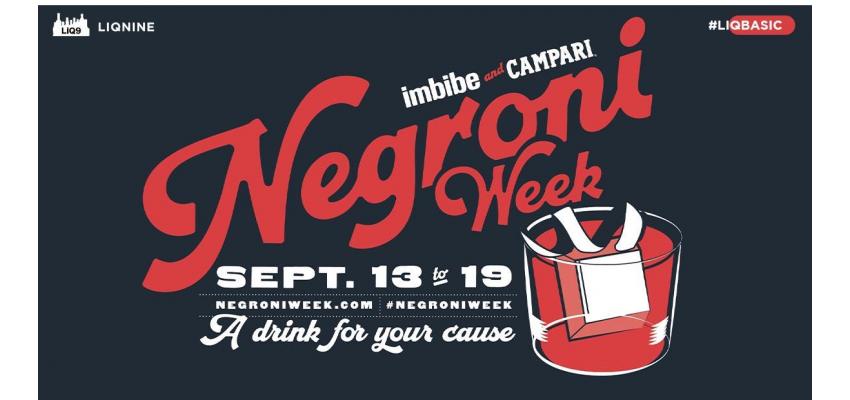 ทำความรู้จักกับ Negroni Week สัปดาห์ดื่มเพื่อการกุศล