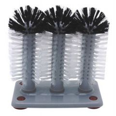 Jiggers  Triple Head Glass Brush Washer