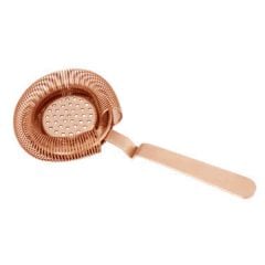 The 4 Barmen  Modern Calabrese Strainer (Mirrored Bronze)