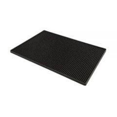 The 4 Barmen  Bar Mat (Black Rubber) (46 x 30 cm)