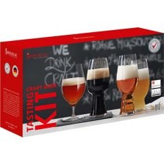 Spiegelau Craft Beer Glass Tasting Kit Set of 4 (Glassware)