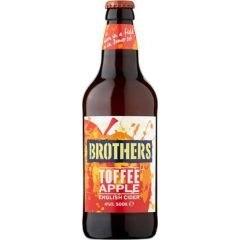 Brothers Cider Toffee Apple 500ml x 12 (Beer)