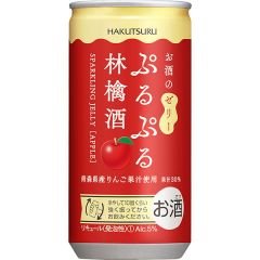 Hakutsuru  Purupuru Sparkling Jelly Sake Apple (190 ml) (Pack 30 Can)