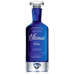 Ultimat  Vodka (Cobalt Blue Crystal Decanter) (750 ml)