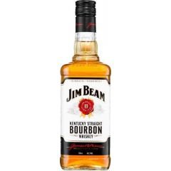 Jim Beam White Label Straight Bourbon Whiskey (700 ml) (Whisky)