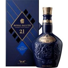 Royal Salute  21 years (700 ml) (Blue Wade Decanter)