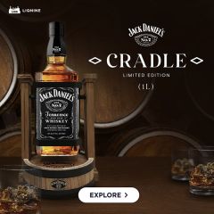 Jack Daniel's  Old No.7 Cradle Limited Edition Label