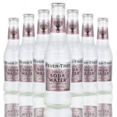 Fever Tree  Premium Natural Soda Water (200 ml) (Pack 24)