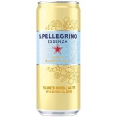 San Pellegrino  Essenza Lemon & Lemon Zest (330 ml) (Pack 24 Can)